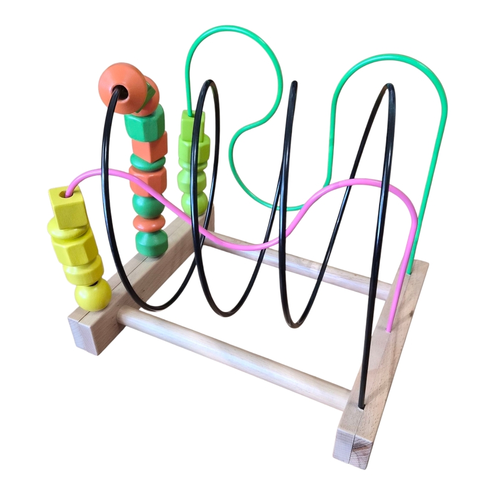 IKEA MULA Wooden Bead Rollercoaster - Picture 2 of 4